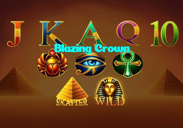 Blazing Crown casino presented on mobile device in Pakistan with slots and live games